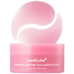 Medicube PDRN Pink Caffeine Collagen Eye Patch (60 Patches)